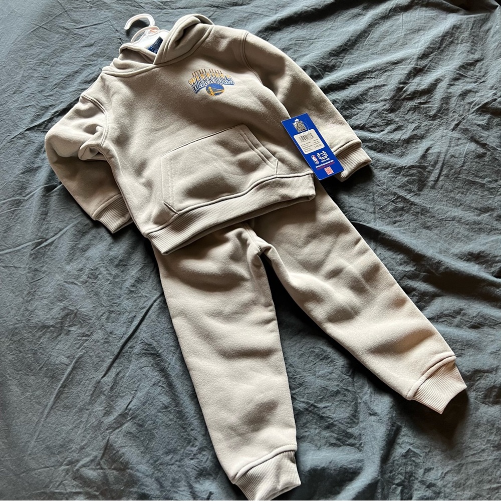 NBA Golden State Warriors Hoodie and Sweatpants Set